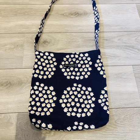 Marimekko マリメッコ Puketti プケッティ ショルダーバッグ ネイビー W