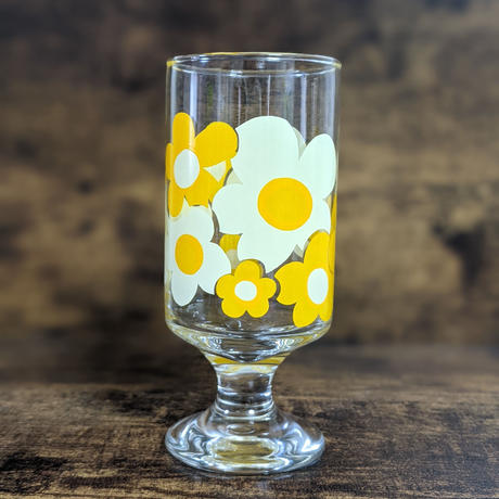 中古 昭和レトログラス花柄 食器 Palmettoplaza Com