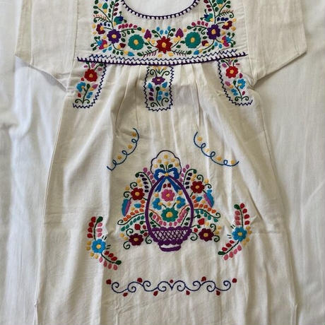 メキシコ刺繍ワンピース Stores メキシコ刺繍ワンピース Stores