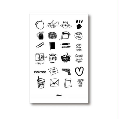 drawing sticker 01 | through