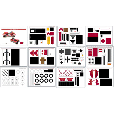 FORD T type Speedster  1:18