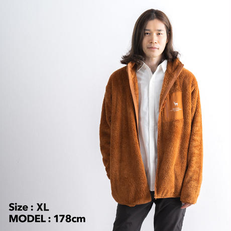 TNOC THE FLEECE ZIPUP/LEAF GREEN