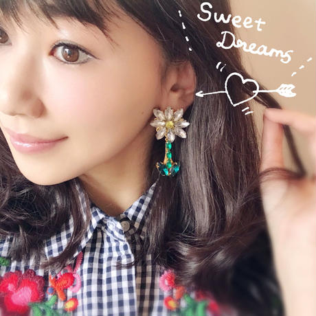 人気!Daisy bijou pierce&earring♡デイジービジューピアスNEW♡