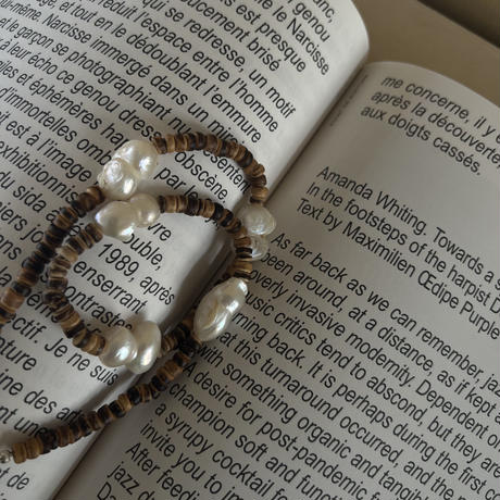 hola / baroque pearl silver925 necklace