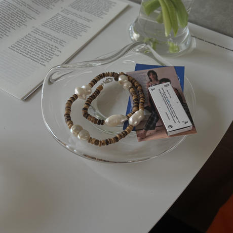 hola / baroque pearl silver925 necklace