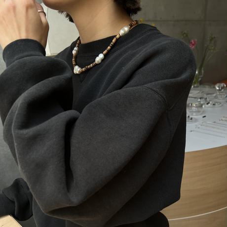 hola / baroque pearl silver925 necklace