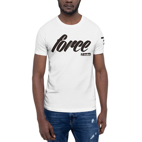 forceバックプリントプレミアムモデル レギュラーTシャツ