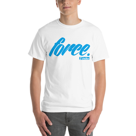 「force.」ロゴ プレミアムモデルレギュラーTシャツ