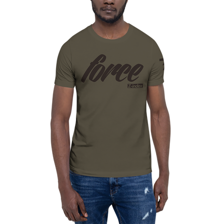 forceバックプリントプレミアムモデル レギュラーTシャツ