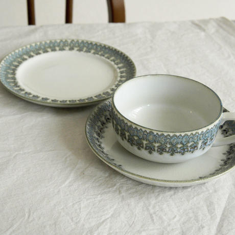 希少 ロイヤルコペンハーゲン カップ＆ソーサー 6客 テネラ アネッテ