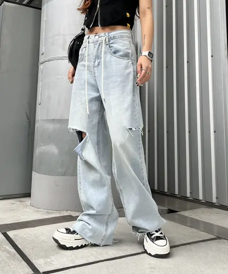 miney マイニー 太ももパカデニム「HART 」新品未使用 最新人気