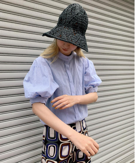 のぼり「リサイクル」 AKIKOAOKI shirring pad TOP | tatihome.com