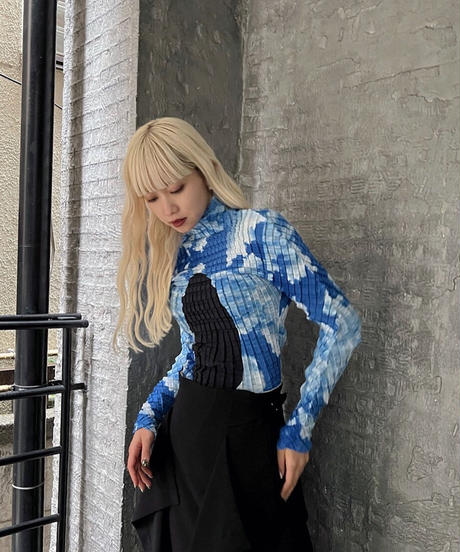 AKIKOAOKI /crumpy TOP-