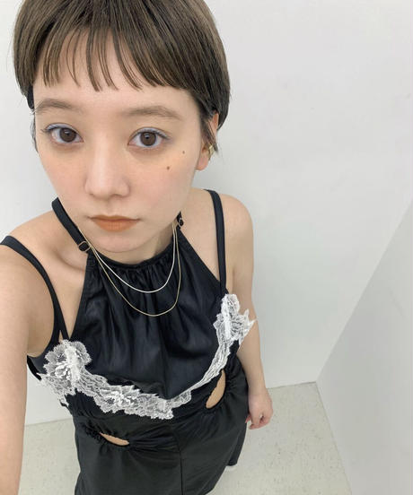すぐ発送可能! FETICO FAUX-LEATHER SATIN DRESS | shanthasportsware.com