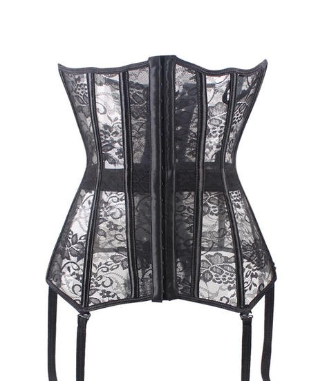 サイズ豊富 エロ可愛い レースアップ コルセット ビスチェ Kirekaji