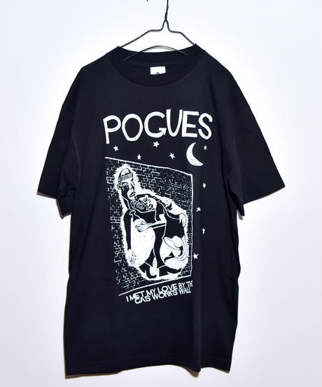 POGUES / I met my love by the gas works wall T/S (size M)