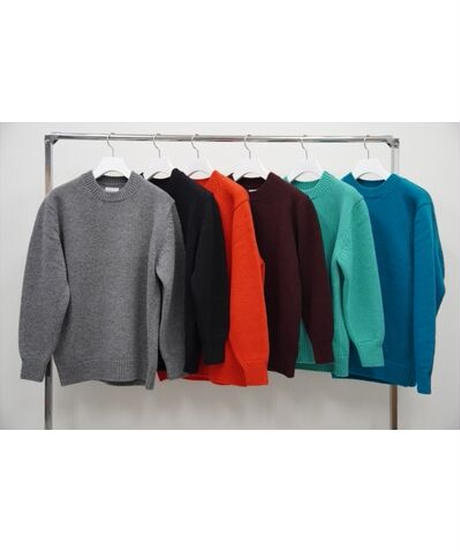 COOHEM  / SOFT LAMB WOOL KNIT PULLOVER ( 14BLACK )