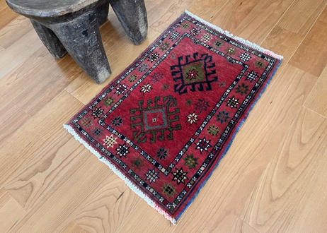 高い素材 パリーグの塁審【送料込】vintage rug ラグ - ghapco.com
