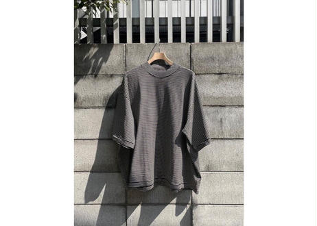 宅送] blurhms Cotton Napping Border Harf-zip www.esn-spain.org