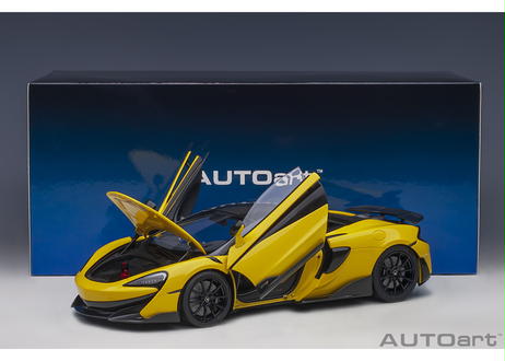 AUTOart 1/18　マクラーレン 600LT（イエロー・パール／カーボン・ルーフ）　76082