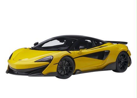 AUTOart 1/18　マクラーレン 600LT（イエロー・パール／カーボン・ルーフ）　76082
