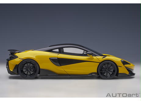 AUTOart 1/18　マクラーレン 600LT（イエロー・パール／カーボン・ルーフ）　76082