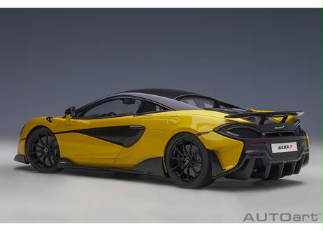 AUTOart 1/18　マクラーレン 600LT（イエロー・パール／カーボン・ルーフ）　76082