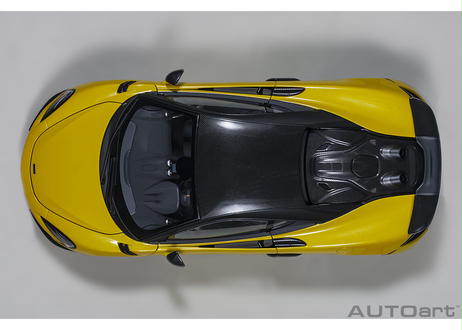 AUTOart 1/18　マクラーレン 600LT（イエロー・パール／カーボン・ルーフ）　76082