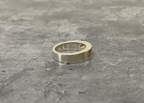 gucci decoration silver ring 14号