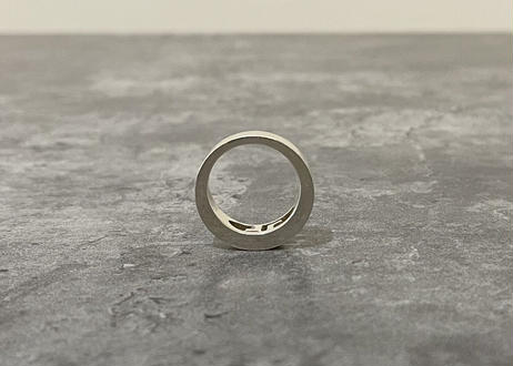 gucci decoration silver ring 14号