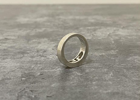 gucci decoration silver ring 14号