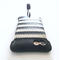 限定品【abicasePro】iPhone7 Stripe Jacket シロクロ