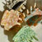 POTETE marble hair clip