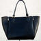 Croco Doublezip Tote/BLK