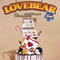 Flower knows(フラワーノーズ) LoveBear 9色アイシャドウパレット