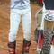 SCRAMBLE Pants SLIM / White