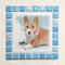 ブライトカラー/スカイブルー(L)◆Tile Picture Frame(L)/Bright Tone/SKY BLUE◆