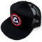 NEW CURRENT WORKS NEWLOGO MESHCAP/BLACK