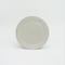 【M042wh】パンとごはんと... ひらひらの器 ROUND PLATE S white