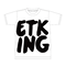 ET-KINGオフィシャルTシャツ WHITE