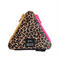 EYL triangle coin purse Leopard