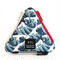 EYL triangle coin purse "Hokusai Waves"