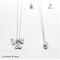 "akebia necklace" wh flower/berry small