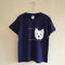インディゴ/ウェスティ-シルクスクリーンprint-Tシャツ・限定数