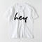 【ユニセックス】デカhey Tシャツ