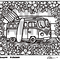 #stayhome 無料ダウンロード 塗り絵 WagenBusTrip