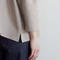 big basque shirt/ash gray