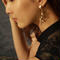 New Shiny Multi Pierce /earring (Gold Multi)