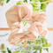 Floral Scrunchie Big(Beige)