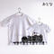 おとなTシャツ ホワイト(蒸気機関車D51)
